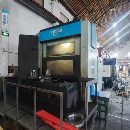 海天精工HTM-630卧式加工中心630双交换工作台，三轴硬.