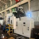 新定纽威4033龙门加工中心一台，方滑枕工作台2米4米，.